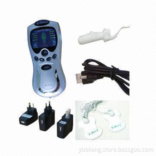 Digital therapy machine, vibrating function with three channels